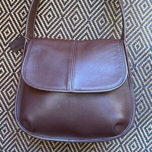 Vintage Coach Ergo Small Flap 9034 mahogany